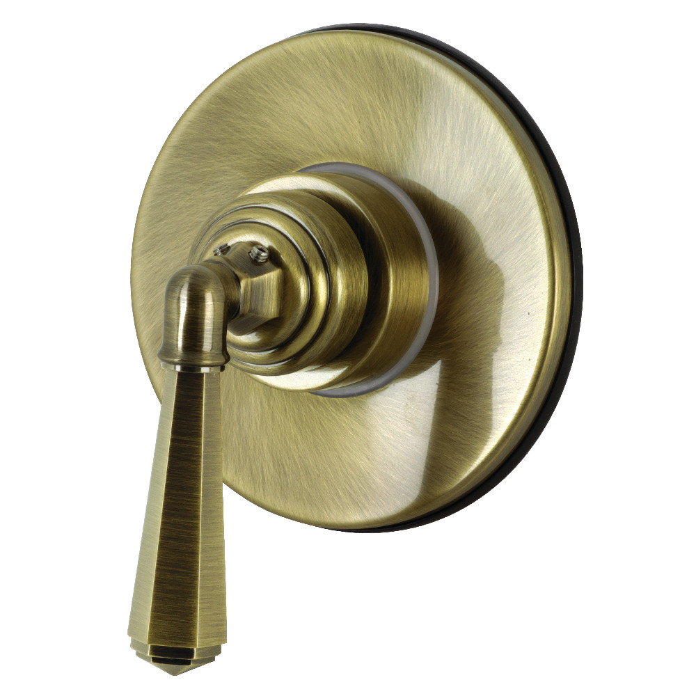 KS3033HL Single-Handle Three-Way Diverter Valve with Trim Kit, Antique Brass