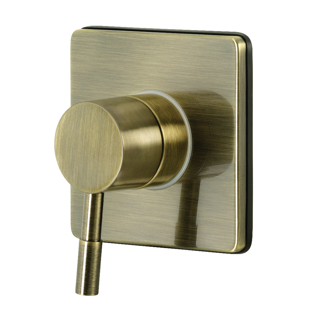 KS3043DL Single-Handle Three-Way Diverter Valve with Trim Kit, Antique Brass