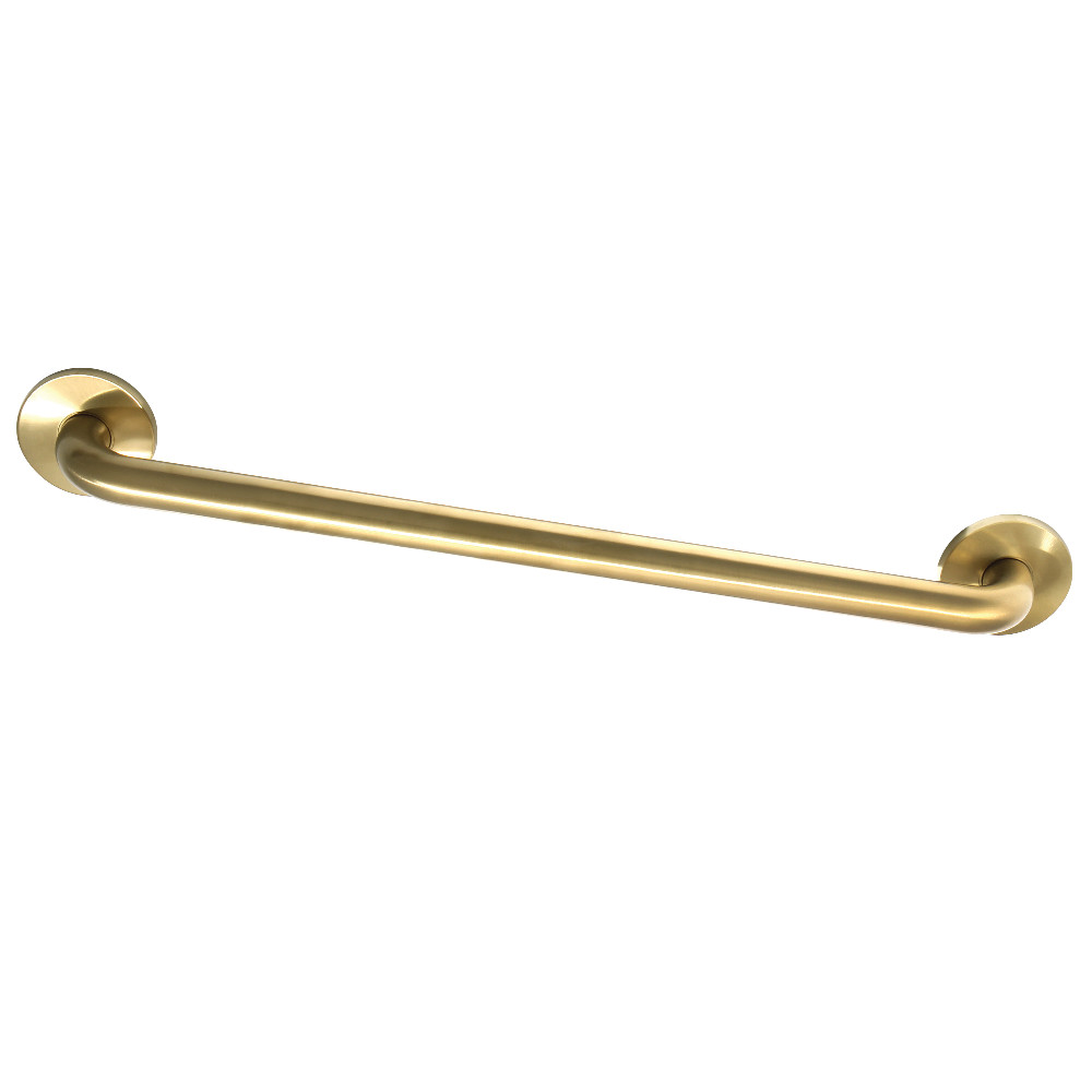 24 in. Meridian Grab Bar with 1.25 in. O.D, Brushed Brass