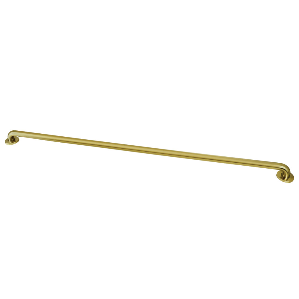 54 x 1.25 in. O.D Meridian Grab Bar, Brushed Brass