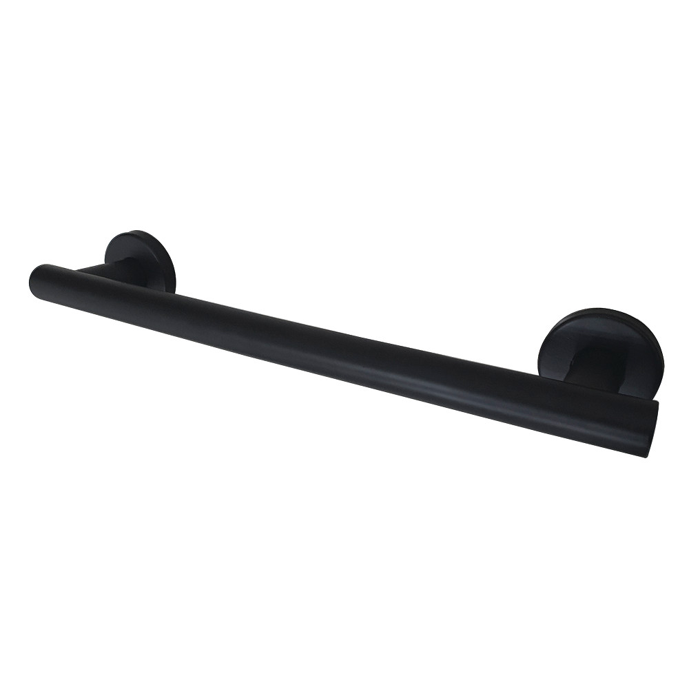12 in. Berwyn Grab Bar with 1.25 in. O.D, Matte Black