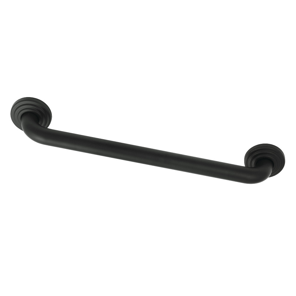 18 x 1.25 in. OD Restoration Decorative Grab Bar, Matte Black