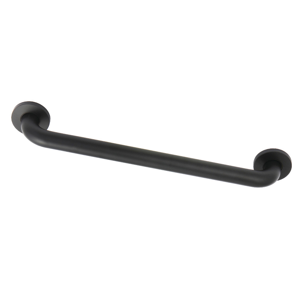 DR514180 18 in. Meridian Decorative ADA Grab Bar, Matte Black