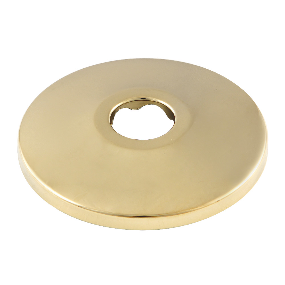 0.625 in. Made to Match OD Brass Flange, Polished Brass