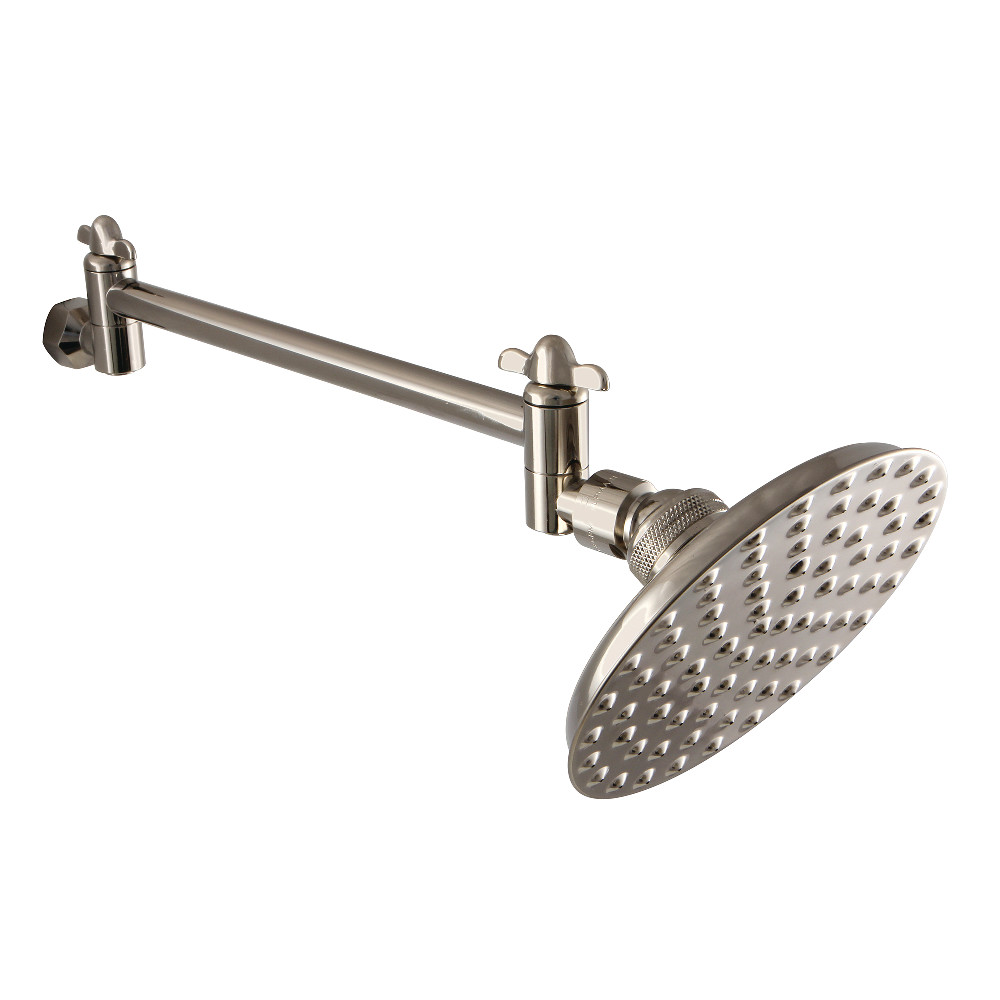Picture of Kingston Brass CK135K6 5 in. Victorian Showerhead with High Low Adjustable Arm, Polished Nickel