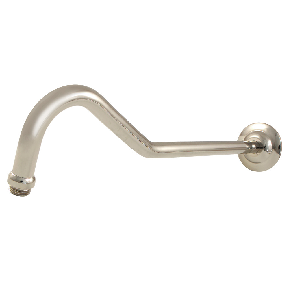 17 in. Restoration Shower Arm, Polished Nickel