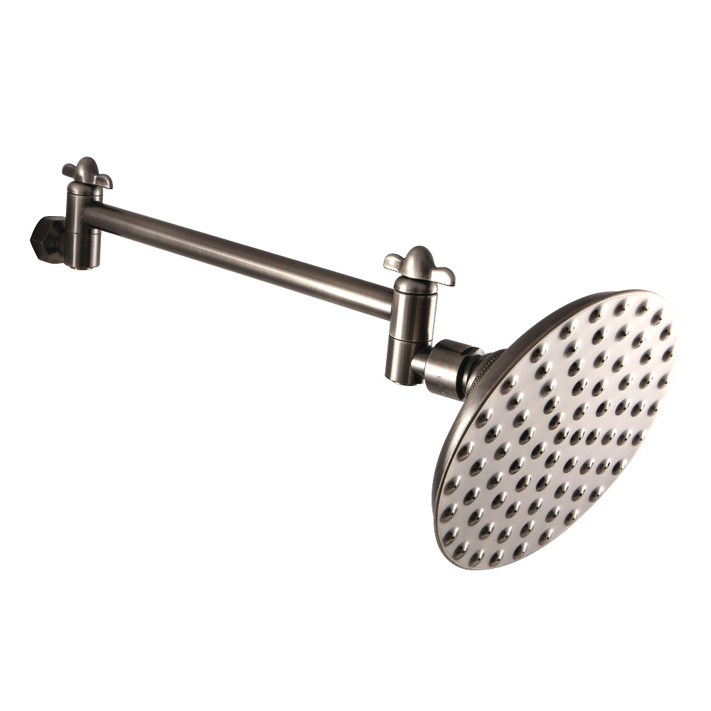 Picture of Kingston Brass CK135K4 5 in. Victorian Showerhead with High Low Adjustable Arm, Black Stainless