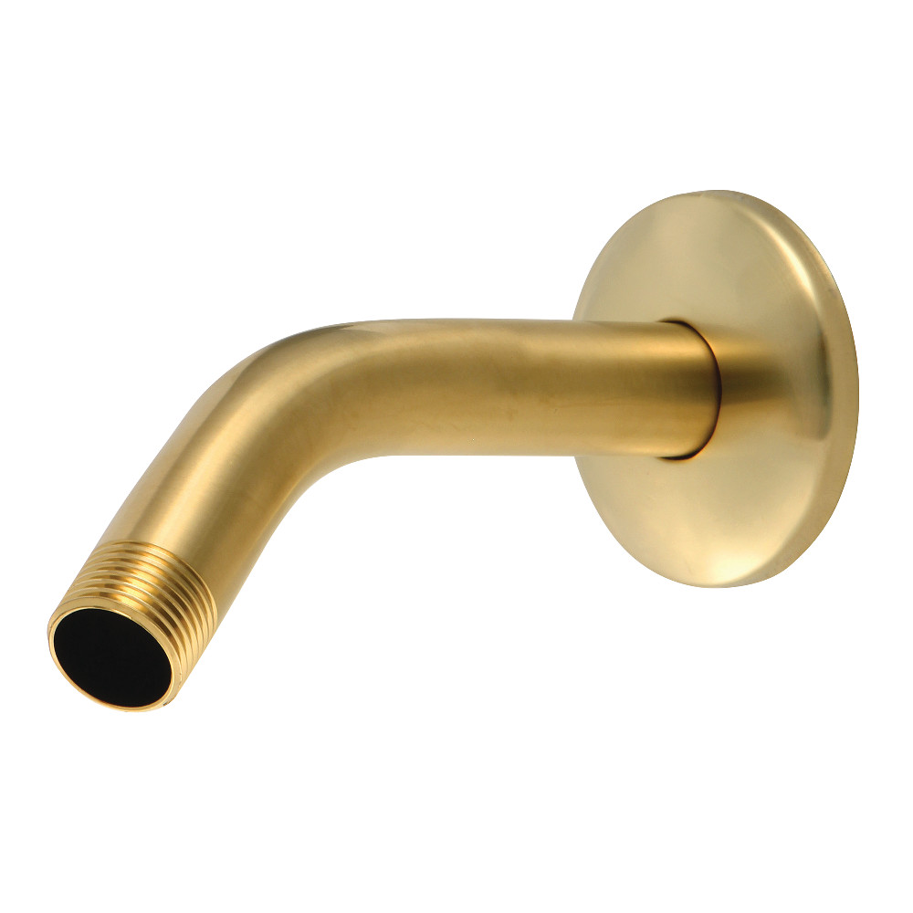 6 in. Trimscape Shower Arm with Flange, Brushed Brass