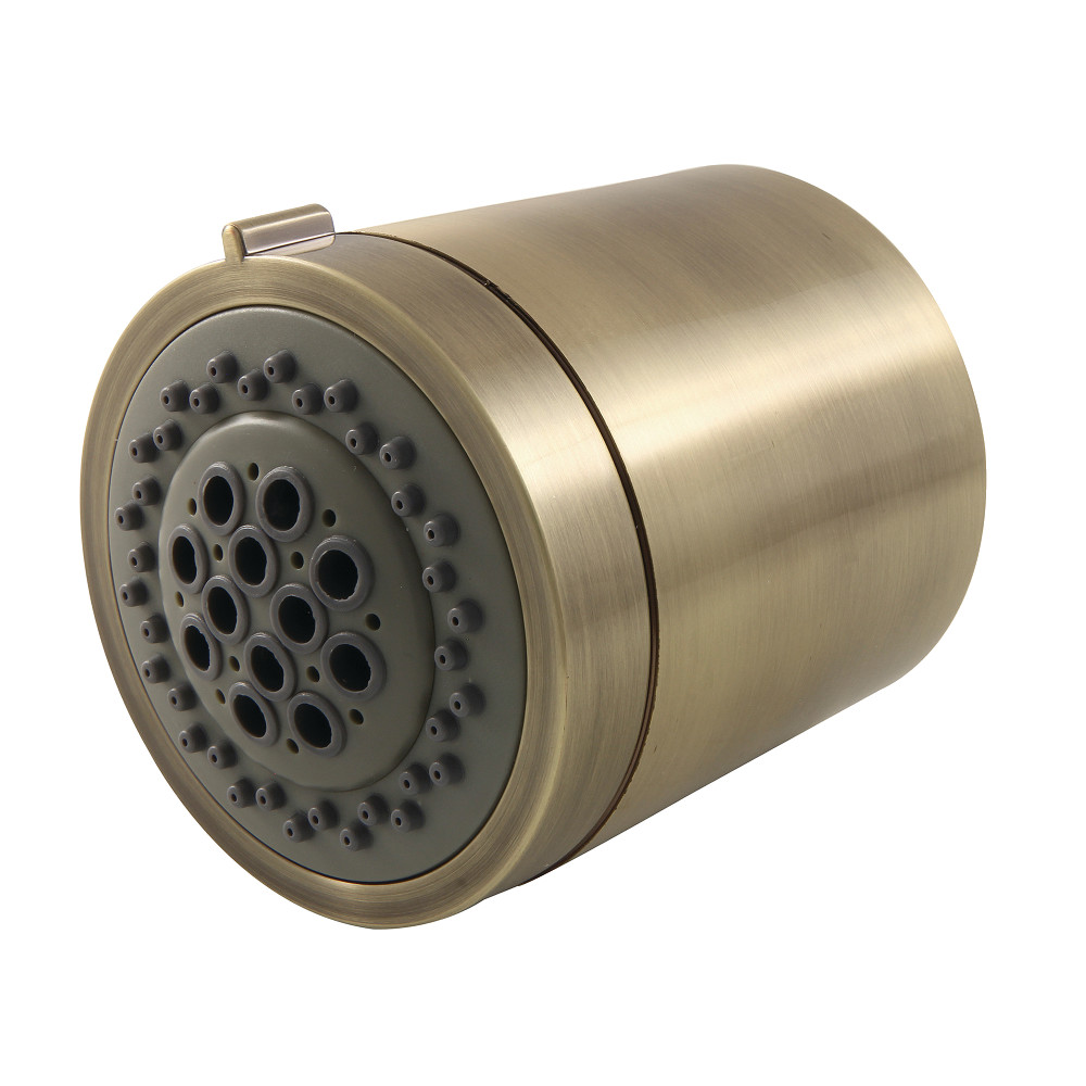 KX8613 Vilbosch 2-Function Shower Head, Antique Brass