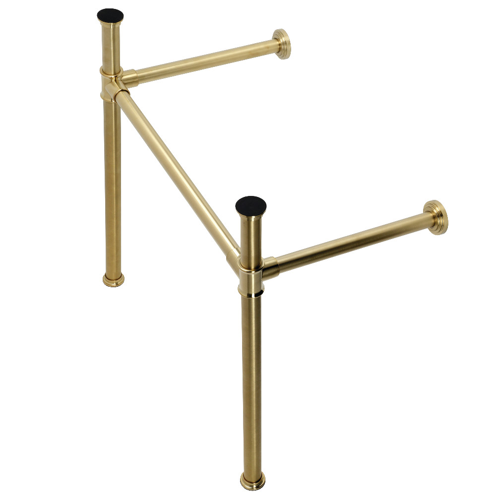 VPB33087 Imperial Stainless Steel Console Sink Legs, Brushed Brass