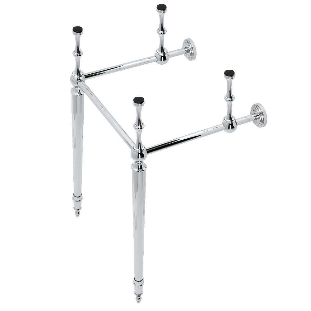 Picture of Kingston Brass VPB30161 Edwardian Brass Console Sink Legs, Polished Chrome