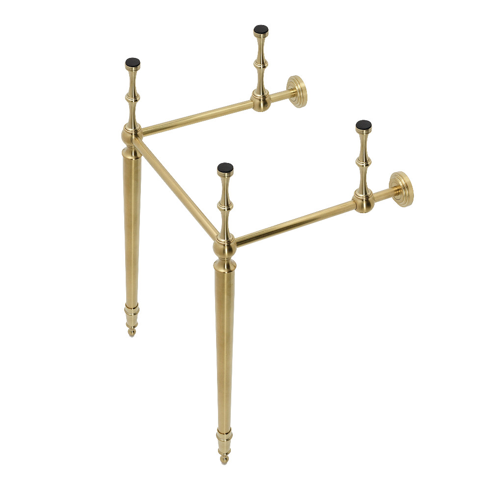 Picture of Kingston Brass VPB30167 Edwardian Brass Console Sink Legs, Brushed Brass