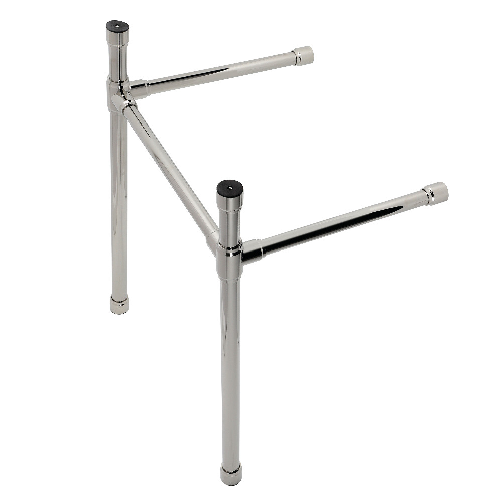 Dreyfuss Stainless Steel Console Sink Legs, Polished Nickel