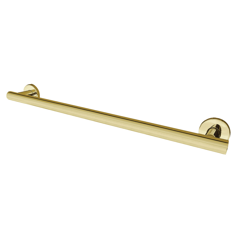 36 in. Berwyn Grab Bar with 1.25 in. O.D, Polished Brass
