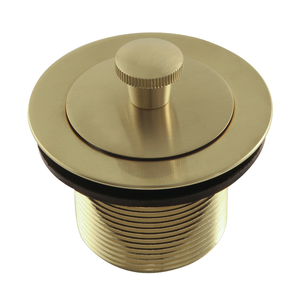 Picture of Kingston Brass DLL217 Trimscape Brass Lift & Turn Tub Drain, Brushed Brass