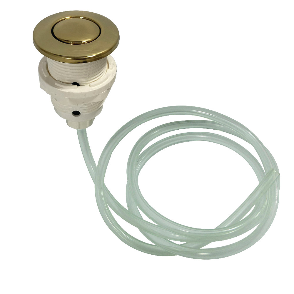 Picture of Kingston Brass KA312 Gourmetier Disposal Air Switch Button, Polished Brass