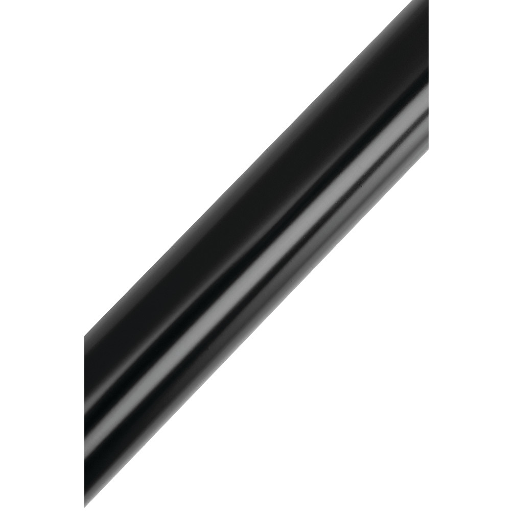 SR600 60-72 in. Edenscape Adjustable Stainless Steel Tension Shower Curtain Rod, Matte Black