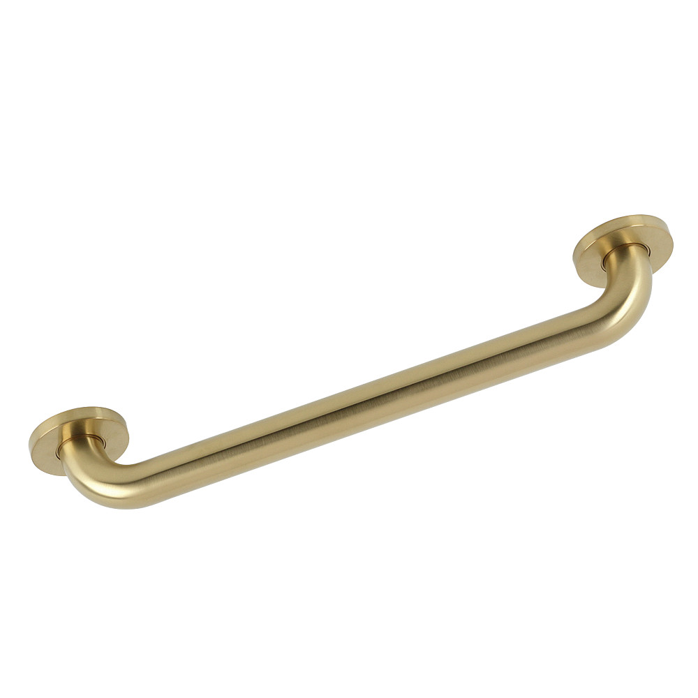 Contemporary GDR814167 Silver Sage 16" X 1-1/4" OD ADA Grab Bar, Brushed Brass, 18.81 L, Brass