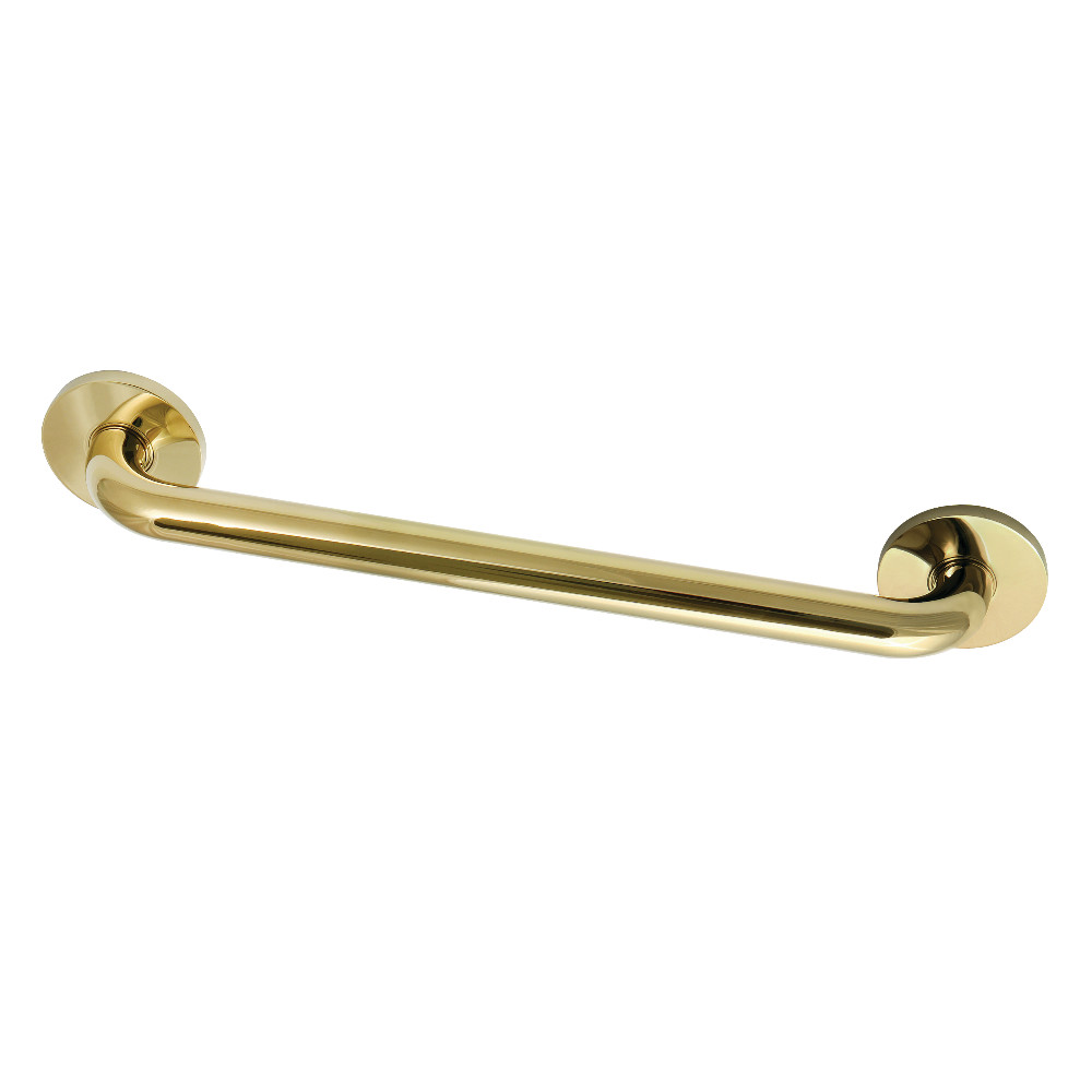 18in. Silver Sage ADA Grab Bar - Polished Brass - Modern Design