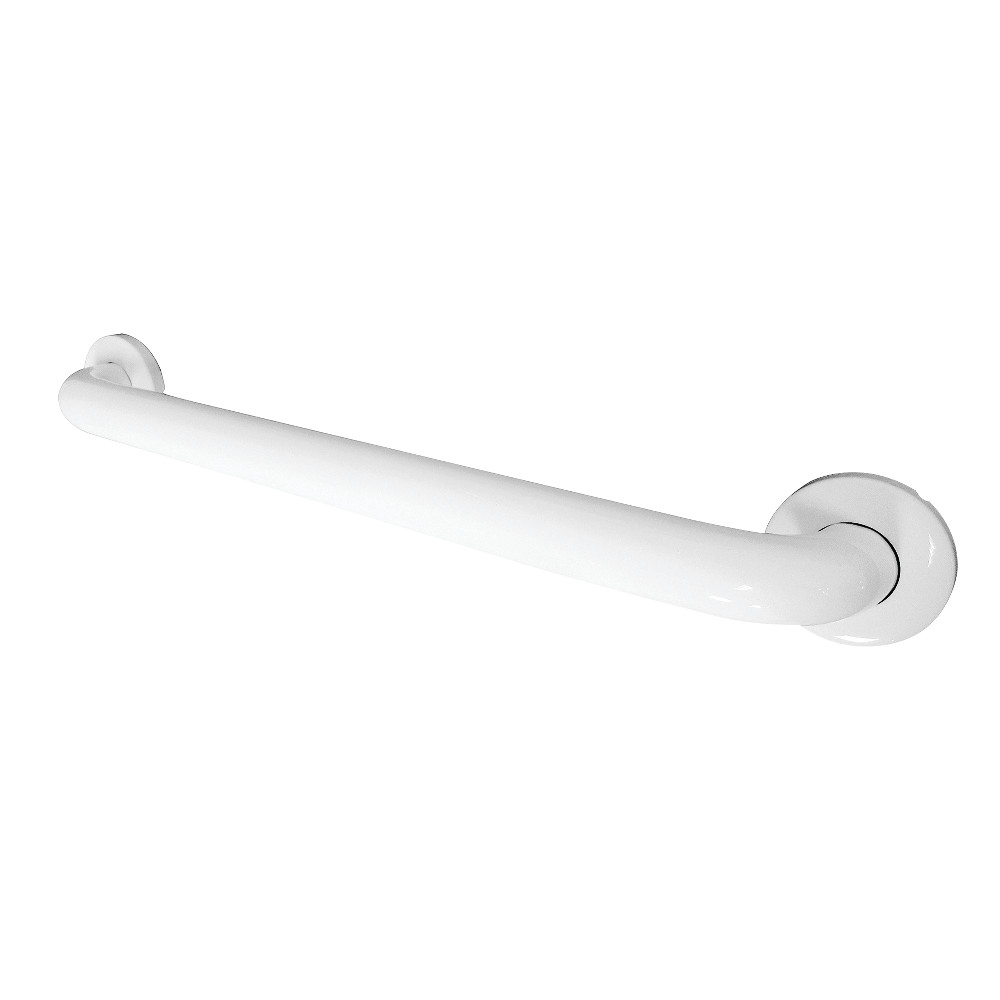 24 in. Made to Match Stainless Steel Grab Bar, White