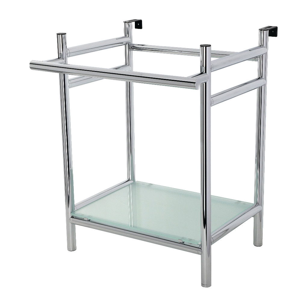Picture of Kingston Brass VPB2216301 22 in. Sheridan Console Sink Base with Glass Shelf, Polished Chrome