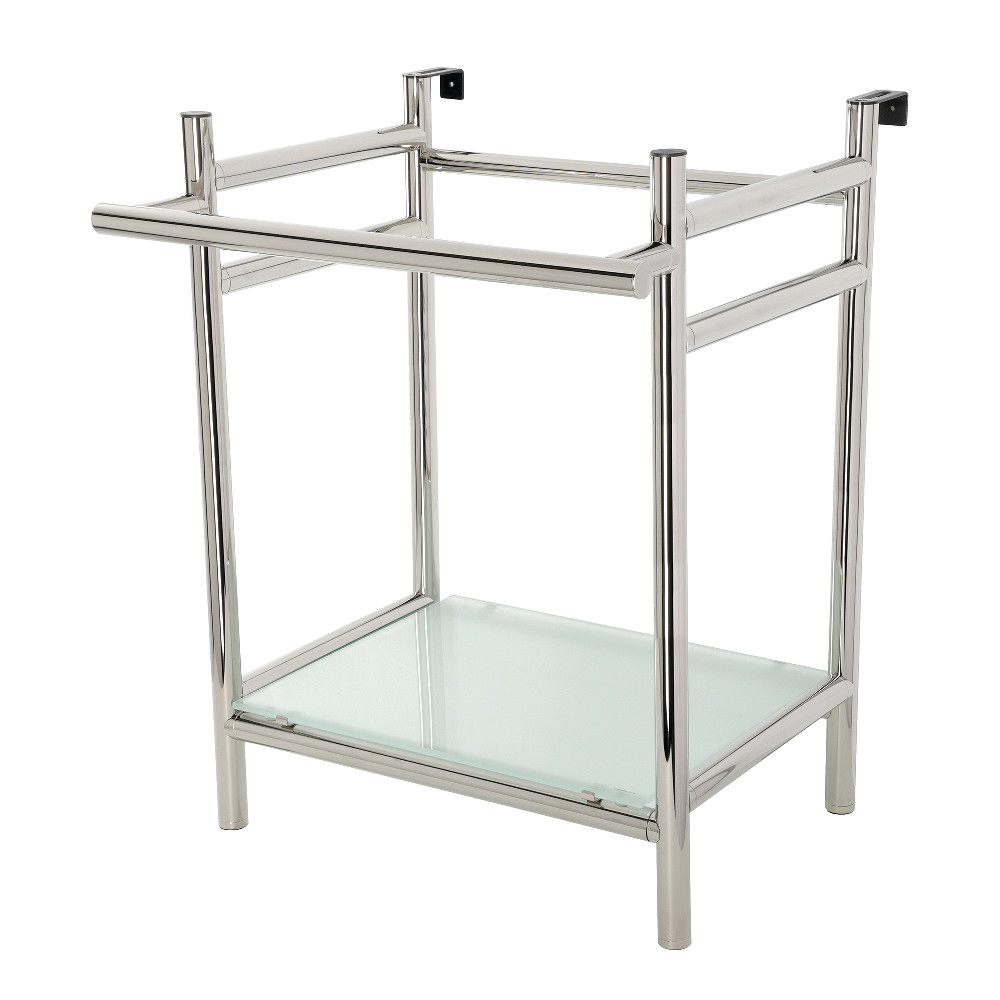Picture of Kingston Brass VPB2216306 22 in. Sheridan Console Sink Base with Glass Shelf, Polished Nickel