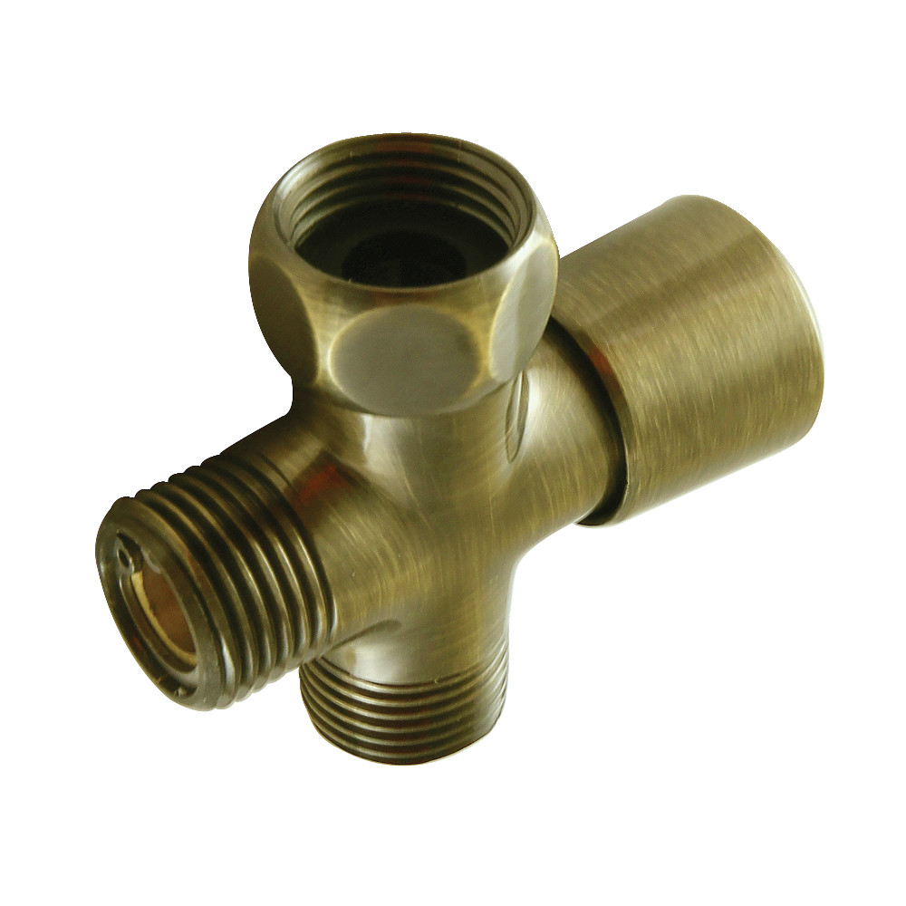 Showerscape Shower Diverter, Antique Brass