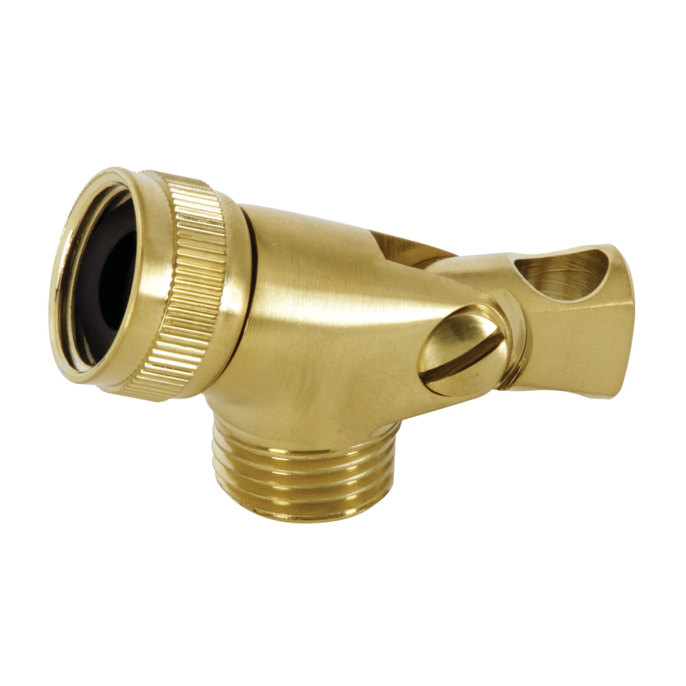 K172A7 Showerscape Swivel Shower Connector, Brushed Brass