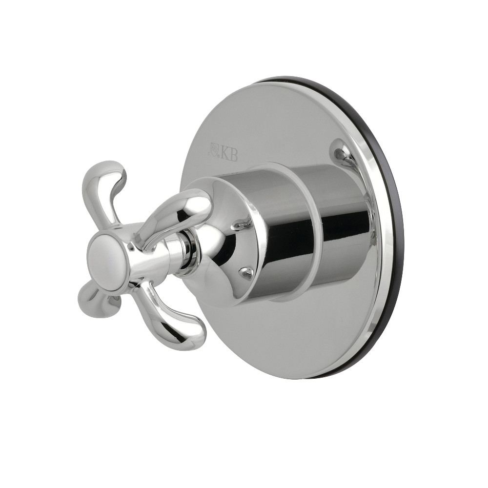 KS3031TX Single-Handle Three-Way Diverter Valve with Trim Kit, Polished Chrome