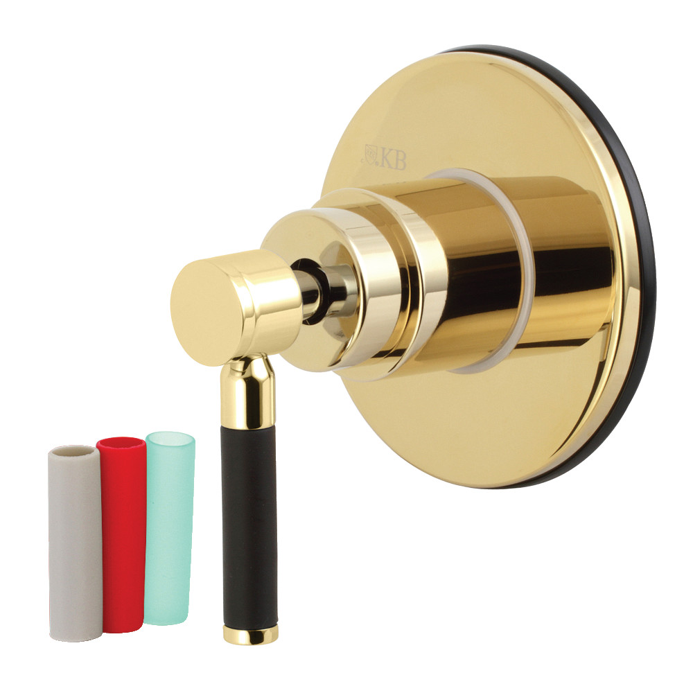 Kaiser 3 Way Diverter Valve with Trim Kit, Polished Brass