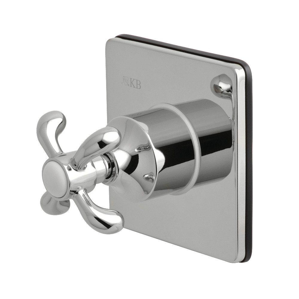 KS3041TX Single-Handle Three-Way Diverter Valve with Trim Kit, Polished Chrome
