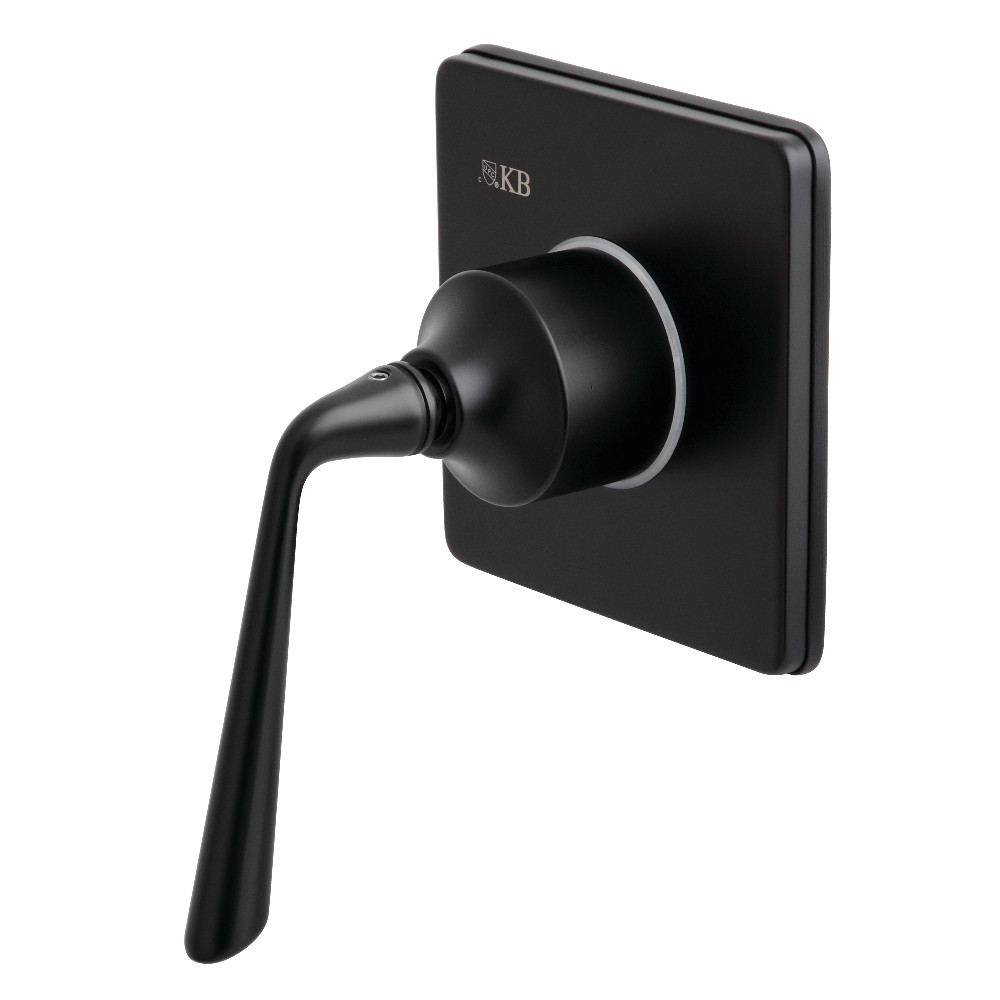 KS3040ZL Single-Handle Three-Way Diverter Valve with Trim Kit, Matte Black