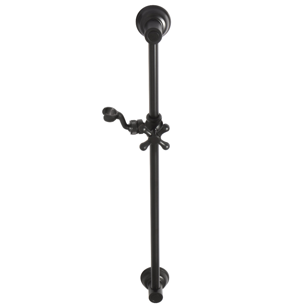 24 in. Made to Match Shower Slide Bar, Matte Black