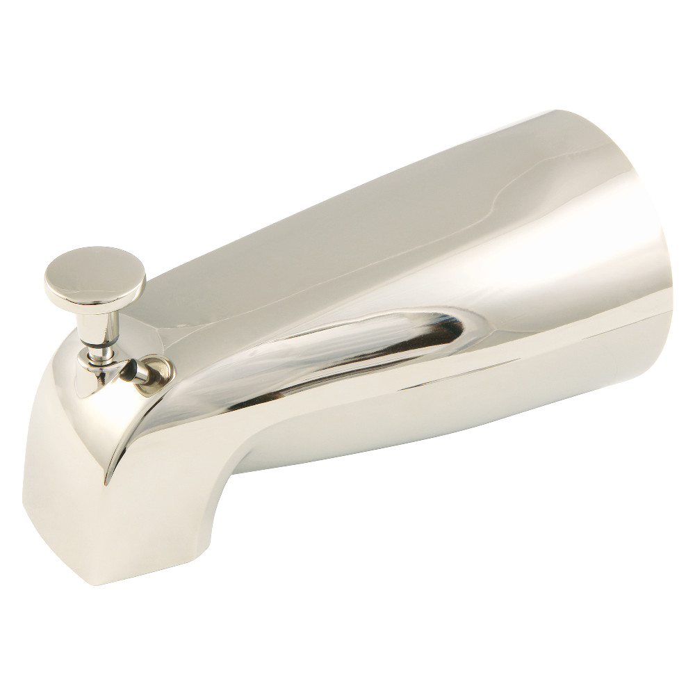 Picture of Kingston Brass K189A6 5.25 in. Zinc Tub Spout with Diverter, Polished Nickel