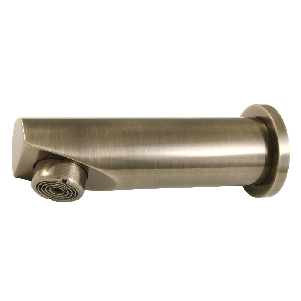 Concord Tub Faucet Spout with Flange, Black Stainless