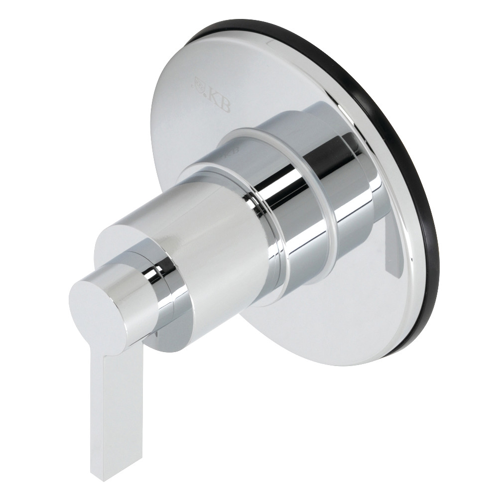 NuvoFusion 3 Way Modern Diverter Valve with Trim Kit, Polished Chrome