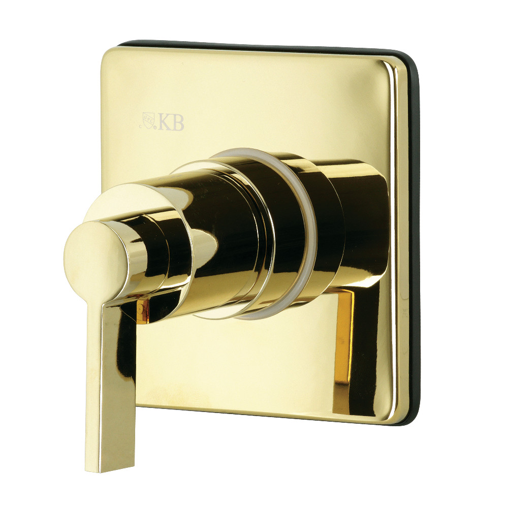 KS3042NDL Single-Handle Three-Way Diverter Valve with Trim Kit, Polished Brass