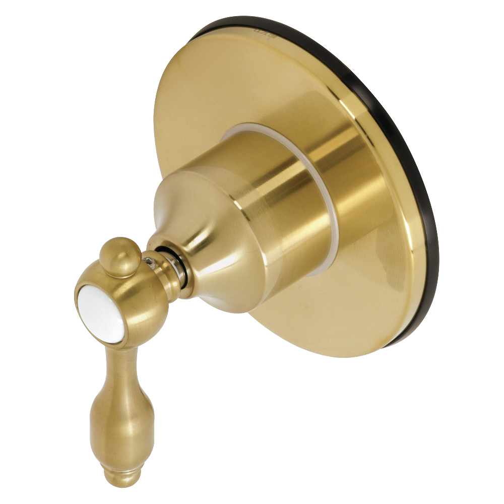 Tudor 3 Way Diverter Traditional Valve with Trim Kit, Brushed Brass