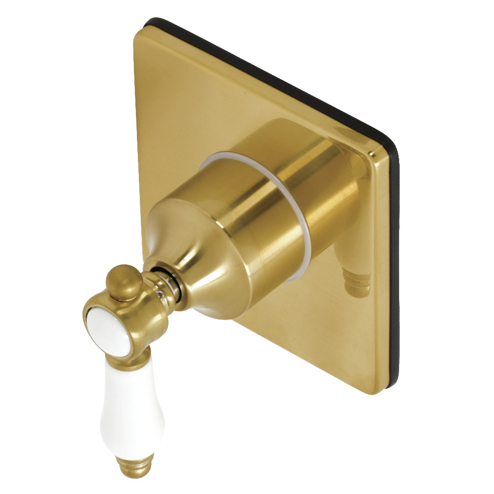 KS3047BPL Single-Handle Three-Way Diverter Valve with Trim Kit, Brushed Brass