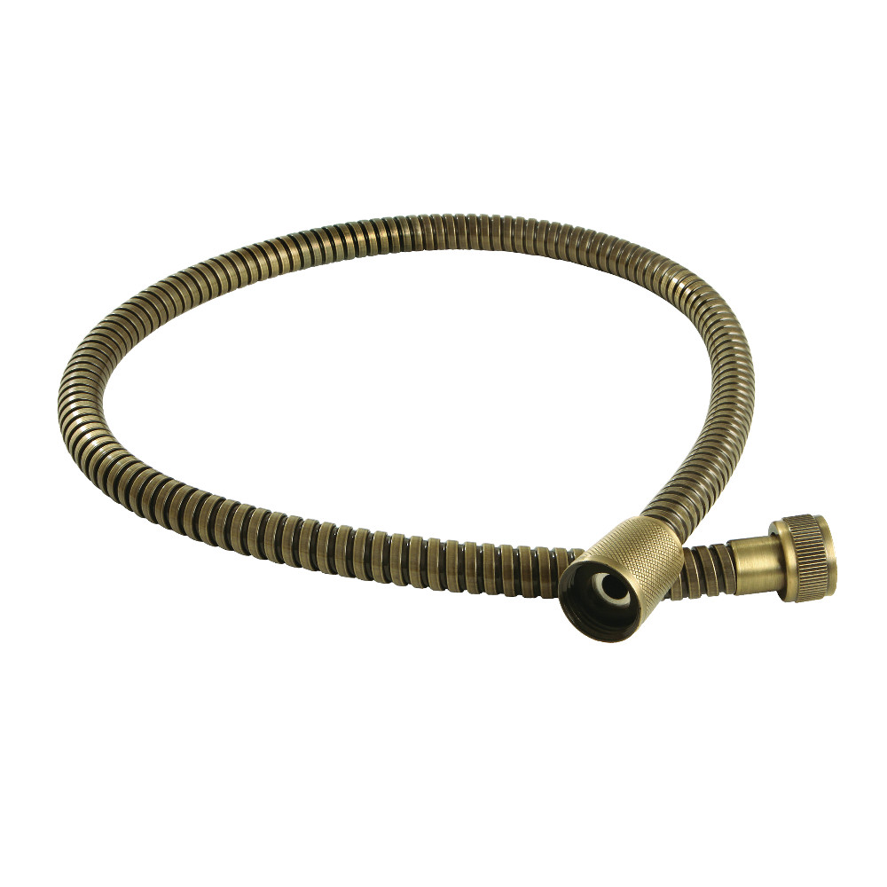 Picture of Kingston Brass KBSPRHOSE303 30 in. Gourmet Scape Stainless Steel Hose, Antique Brass