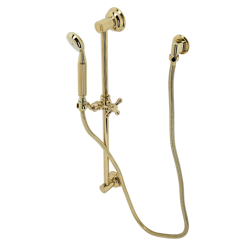 Hand Shower Combo - Polished Brass - 1 Handle - 1.8 GPM Flow Rate