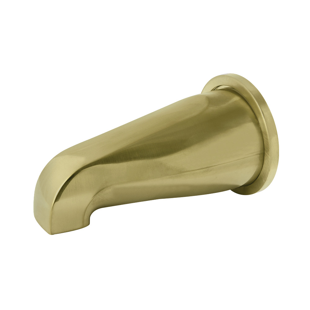 K187E7 4.81 in. Non Diverter Tub Spout, Brushed Brass