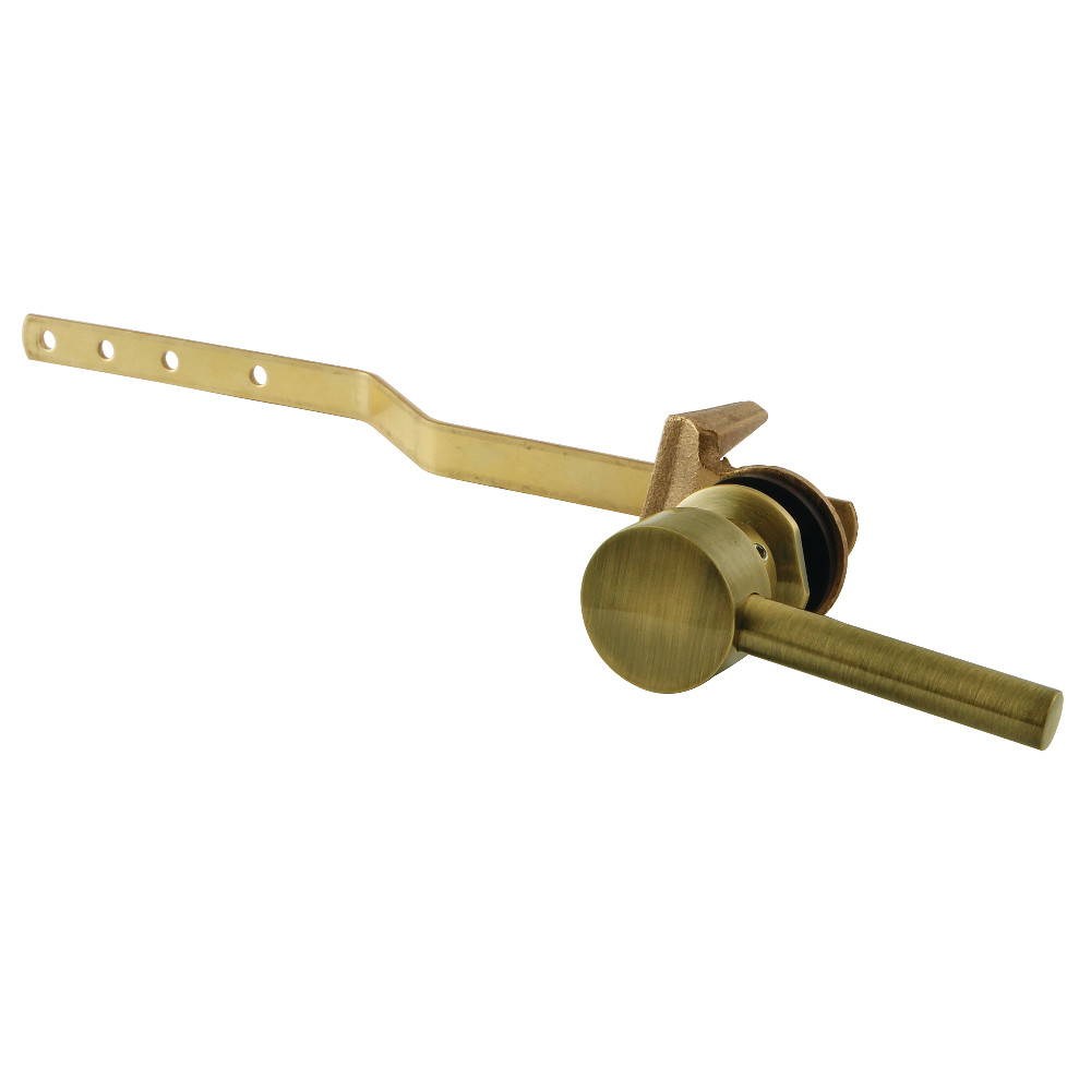 Concord Front Mount Toilet Tank Lever, Antique Brass