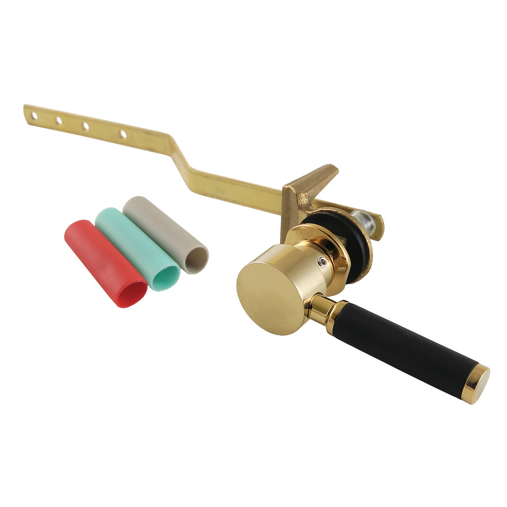 KTDKL2 Kaiser Front Mount Toilet Tank Lever, Polished Brass