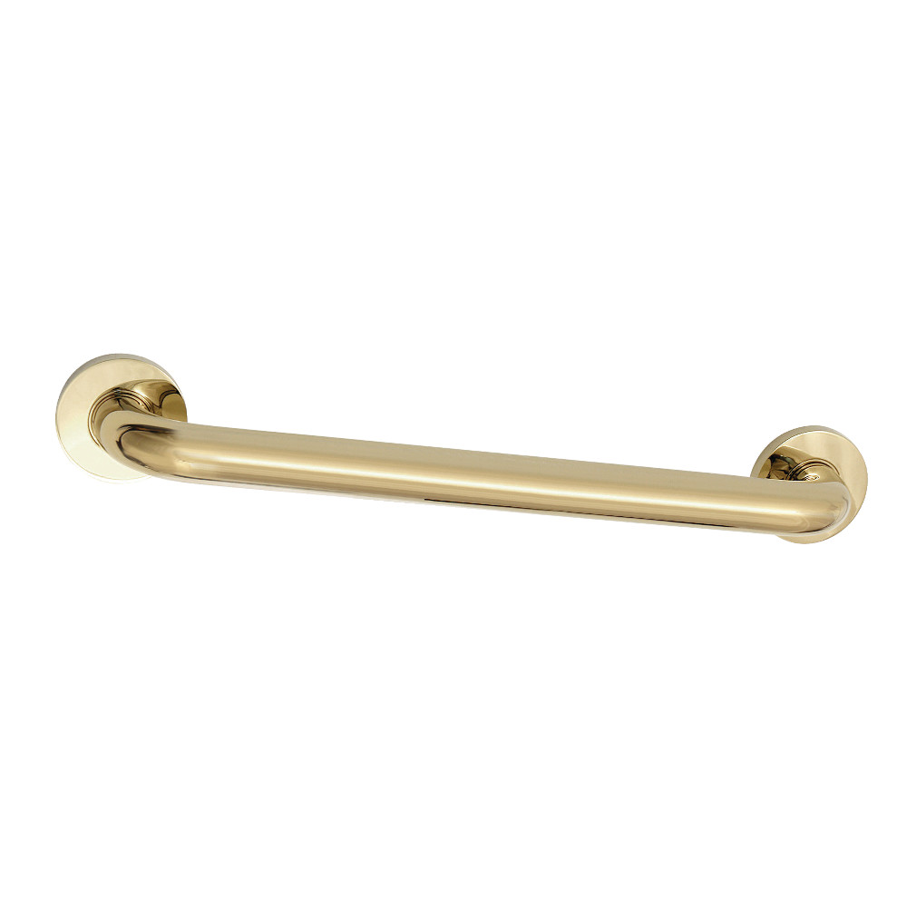 DR514162 16 x 1.25 in. dia Meridian Grab Bar, Polished Brass