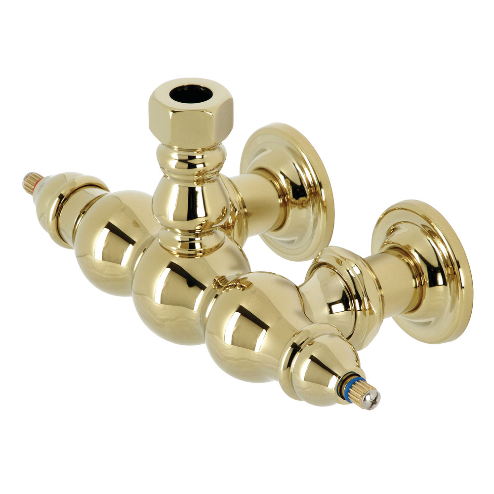 Picture of Kingston Brass ABT770-2 3.37 in. Vintage Wall Mount Faucet Body, Polished Brass