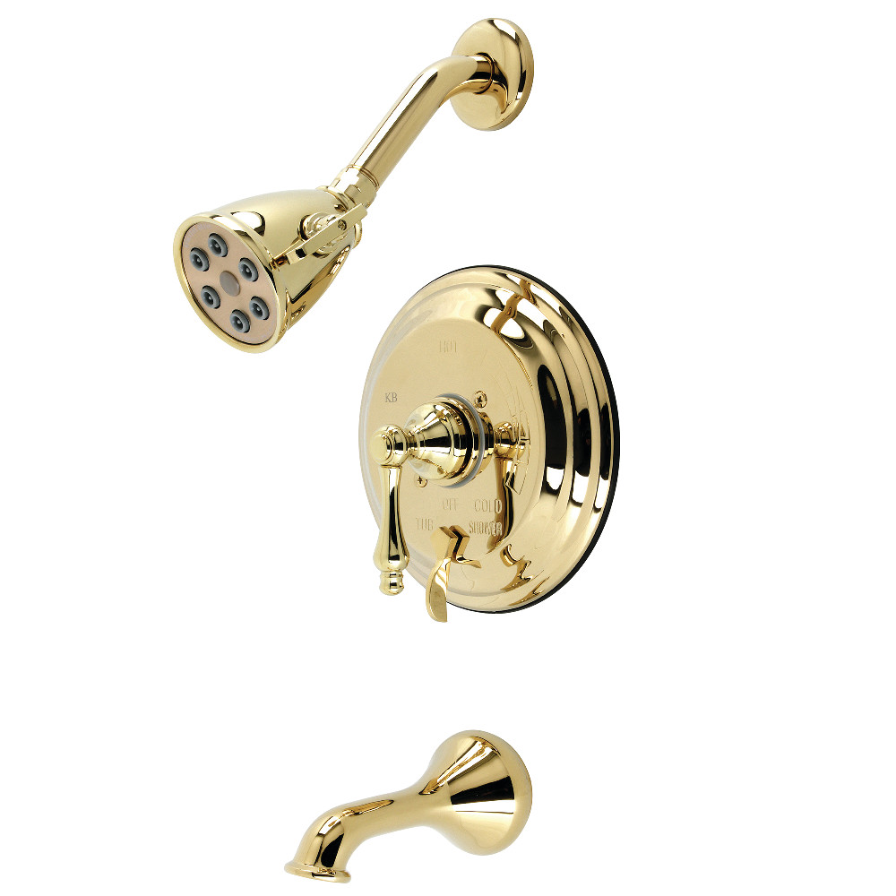 Picture of Kingston Brass VB36320AL Tub & Shower Faucet&#44; Polished Brass