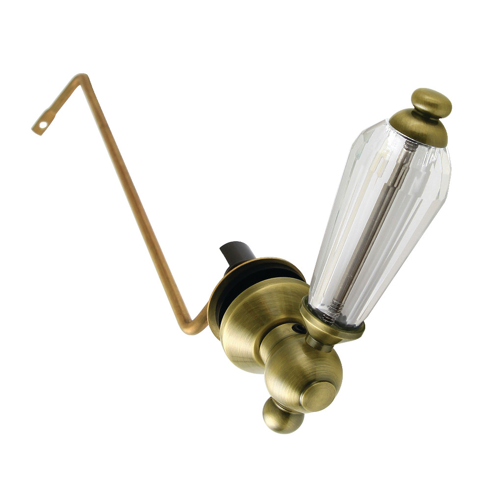 Wilshire Side Mount Toilet Tank Lever, Antique Brass