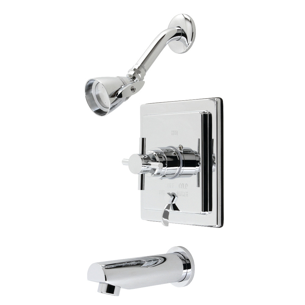 Picture of Kingston Brass KB86510DX Tub & Shower Faucet&#44; Polished Chrome