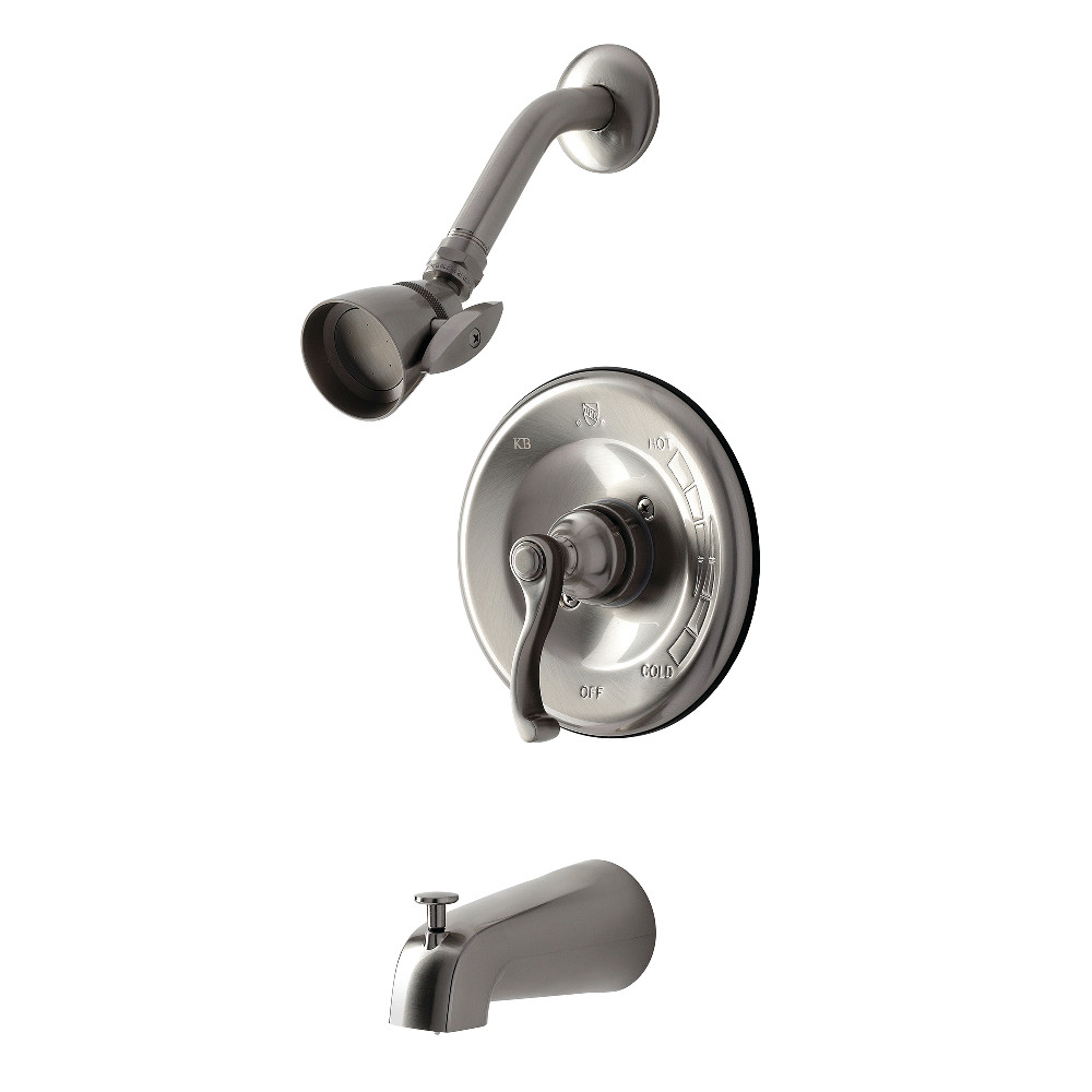 Picture of Kingston Brass KB1638FL Tub & Shower Faucet&#44; Brushed Nickel